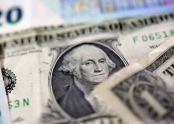 Dólar em queda