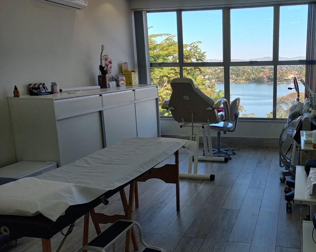 Sala de procedimentos Timer Laser