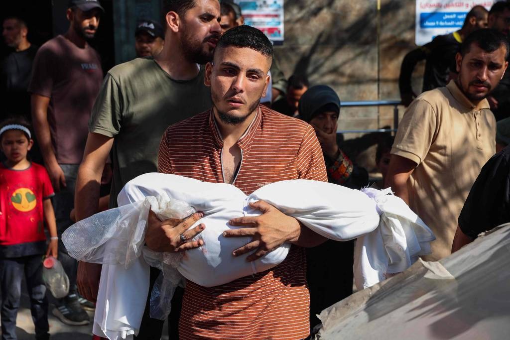 Ataque de Israel a café em Gaza