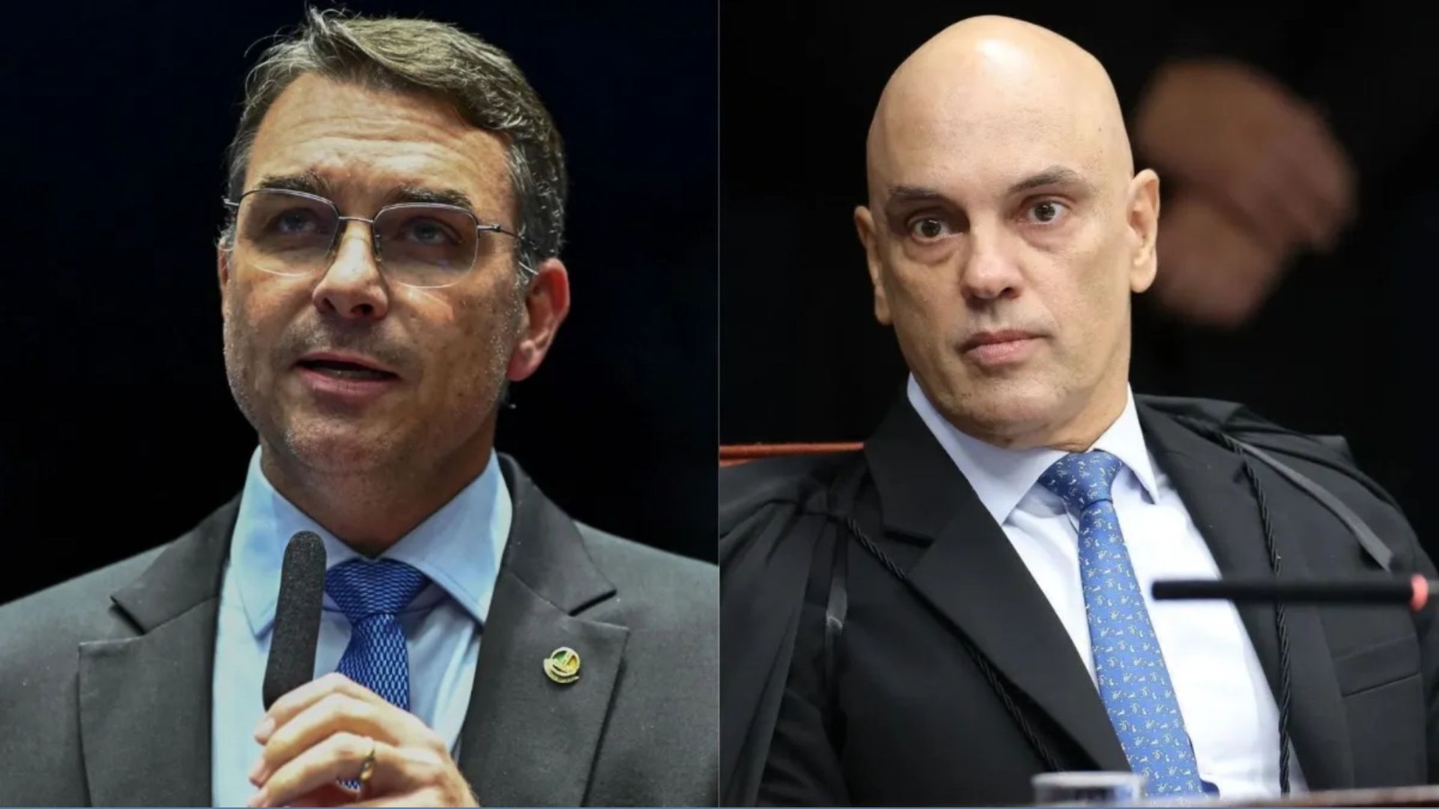 Flávio Bolsonaro protocola pedido de impeachment contra Alexandre de Moraes