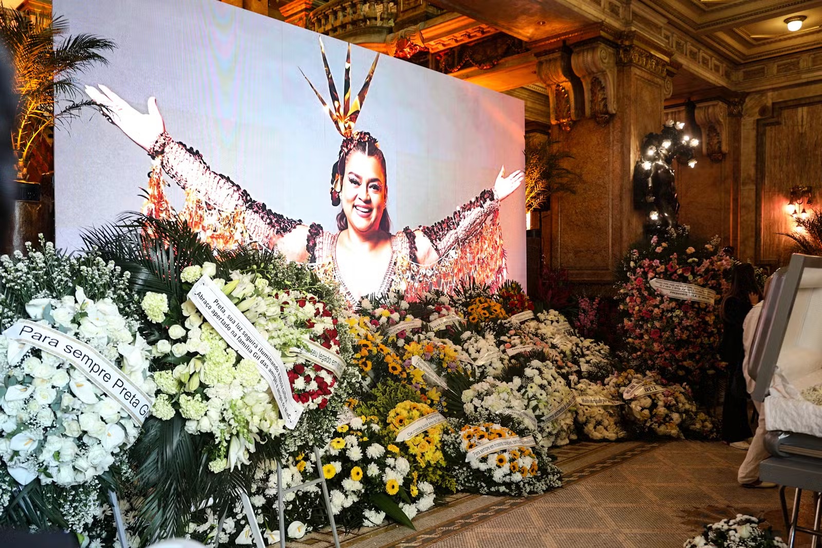 Velório de Preta Gil