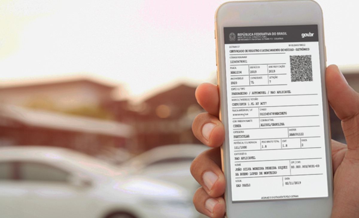 Documento veicular será exigido a partir de setembro"