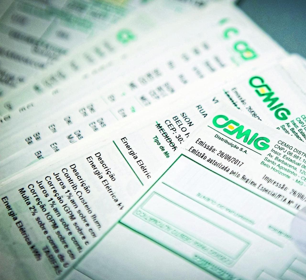 Aumento conta de luz em setembro