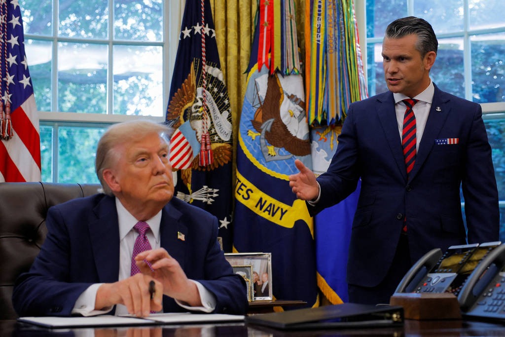 Trump renomeia Departamento de Defesa para Departamento da Guerra