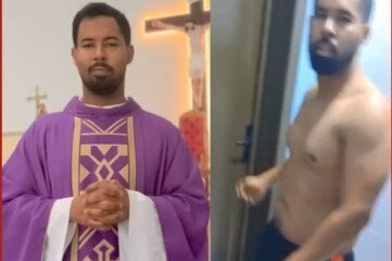 Padre flagrado com noiva de fiel