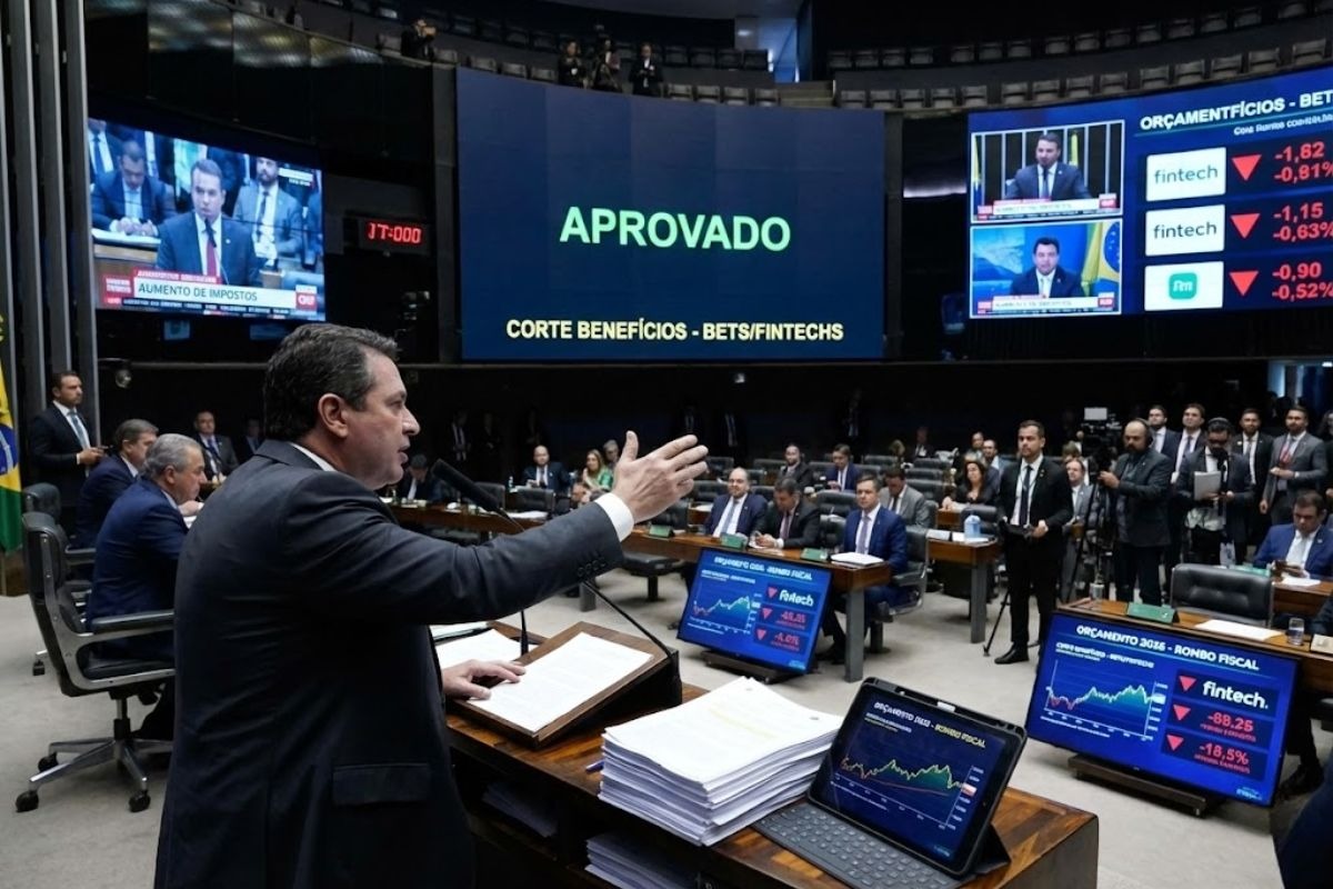 Câmara aprova corte de incentivos fiscais e aumenta tributação sobre bets e fintechs
