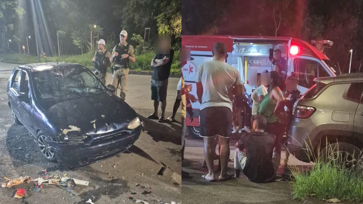 Homem atropela seis pessoas durante pagode em bar de BH e foge