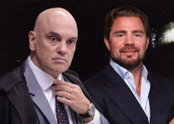 Daniel Vorcaro e Alexandre de Moraes trocaram mensagens no dia de sua prisão