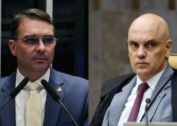 Flávio Bolsonaro pede que STF declare Moraes suspeito em caso Vorcaro e o Banco Master