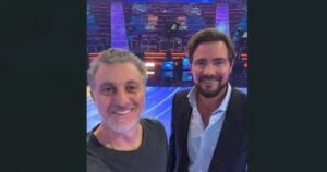 mensagens de Luciano Huck e Daniel Vorcaro