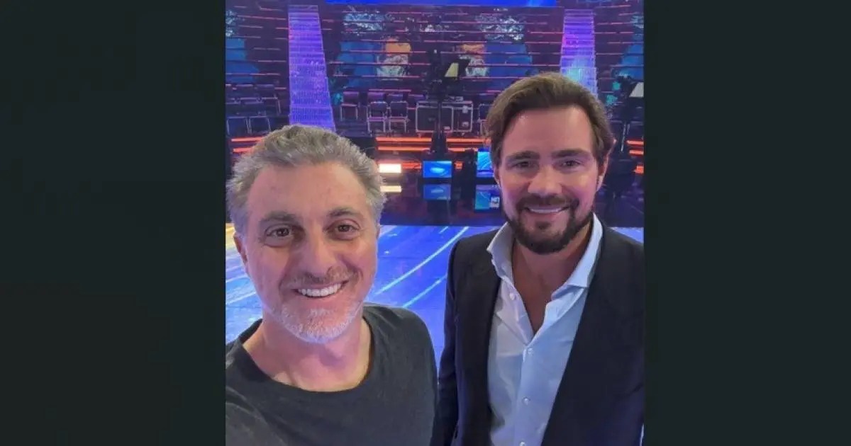 mensagens de Luciano Huck e Daniel Vorcaro