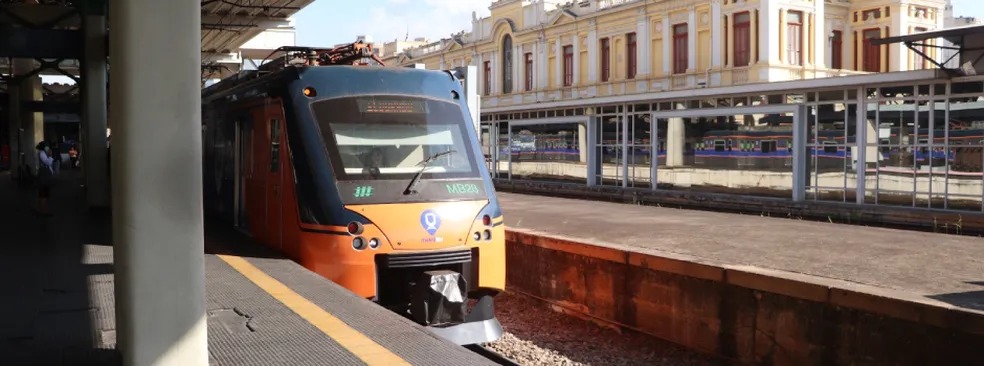 Metrô de BH terá intervalos maiores entre trens
